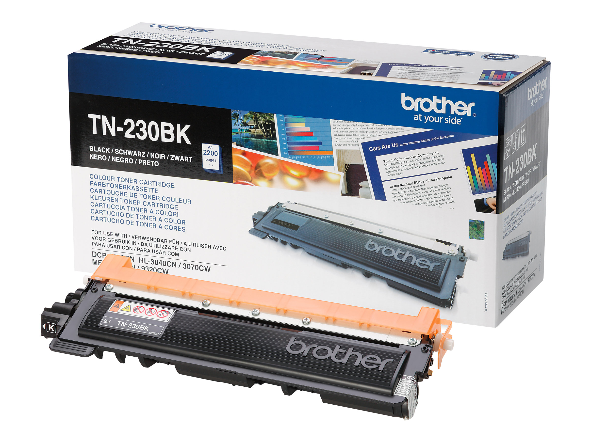 Original Brother TN230BK Toner Schwarz ( A-Ware )