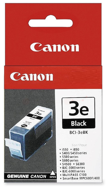 Original Canon BCI3EBK | 4479A298 Tinte Schwarz