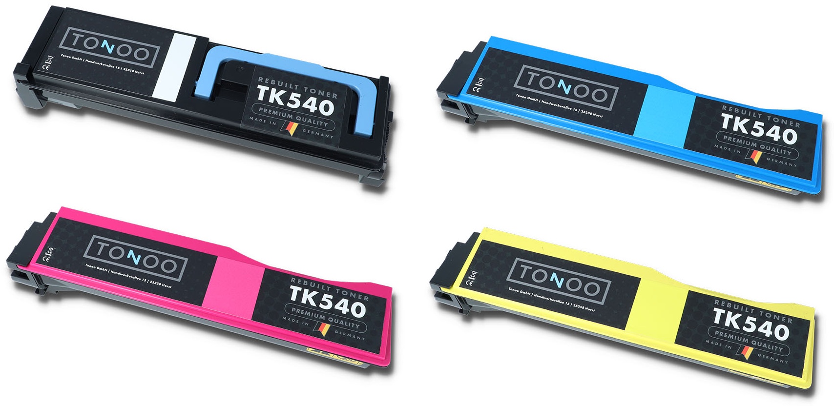 Tonoo® Toner ersetzt Kyocera TK540 | FS-C5100dn | Spar Set