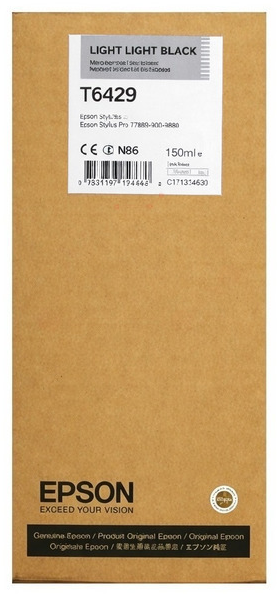 Original Epson T6429 | C13T642900 Tintenpatrone Schwarz