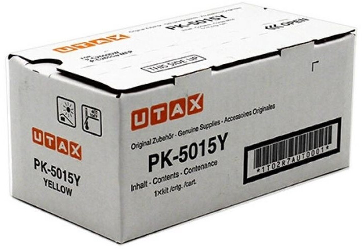 Original Utax PK5015Y | 1T02R7AUT0 Toner Gelb