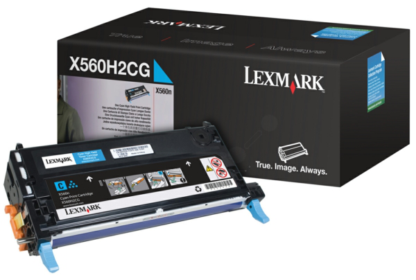 Original Lexmark X560H2CG Toner Cyan