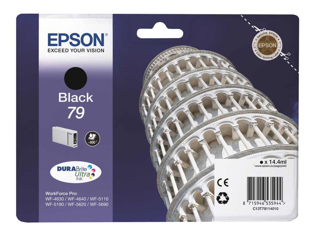 Original Epson 79 | T7911 | C13T79114010 Tinte Schwarz