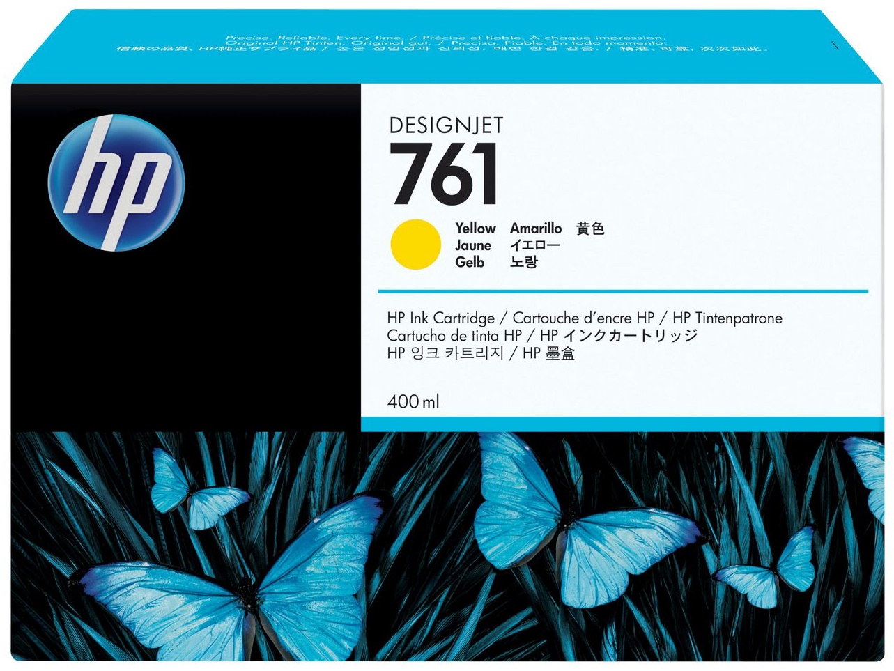 Original HP 761 | CM992A Tinte Gelb