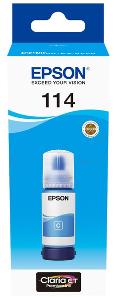 EPSON 114/T07B2  cyan Tintenflasche