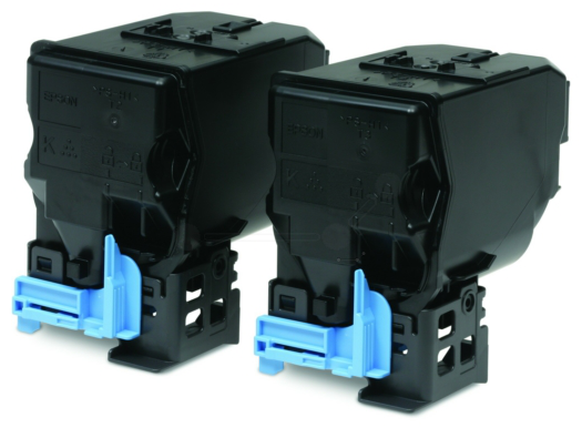 Original Epson 0594 | C13S050594 Toner Schwarz Doppel Pack ( A-Ware )