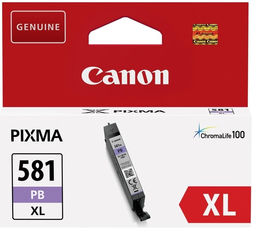 Original Canon CLI581XLPB | 2053C001 Tinte Foto Blau XL