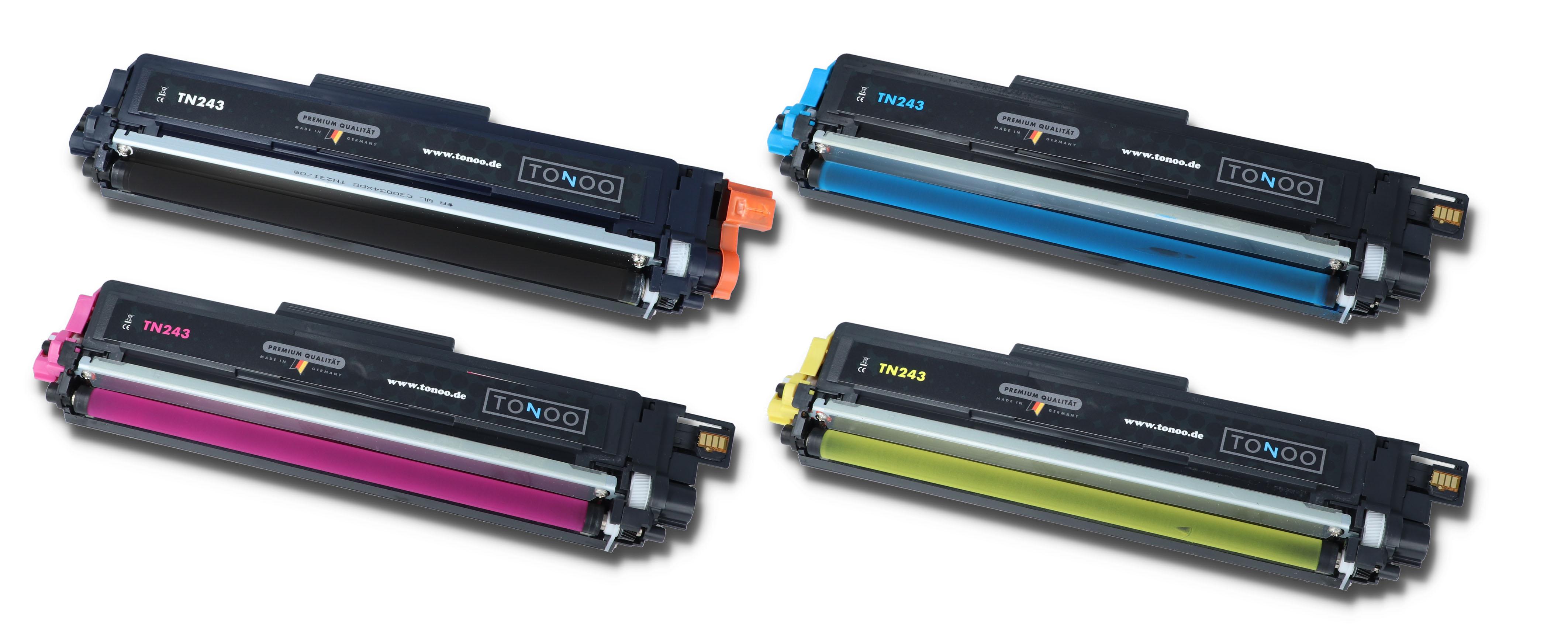 Tonoo® Toner ersetzt Brother TN243CMYK | Spar Set