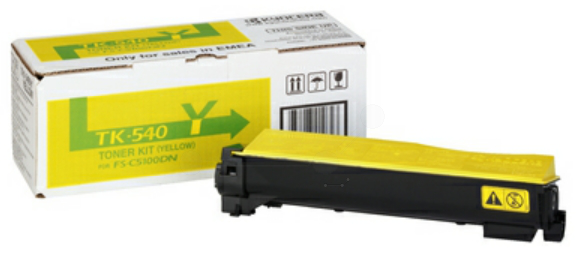 Original Kyocera TK540Y Toner Gelb