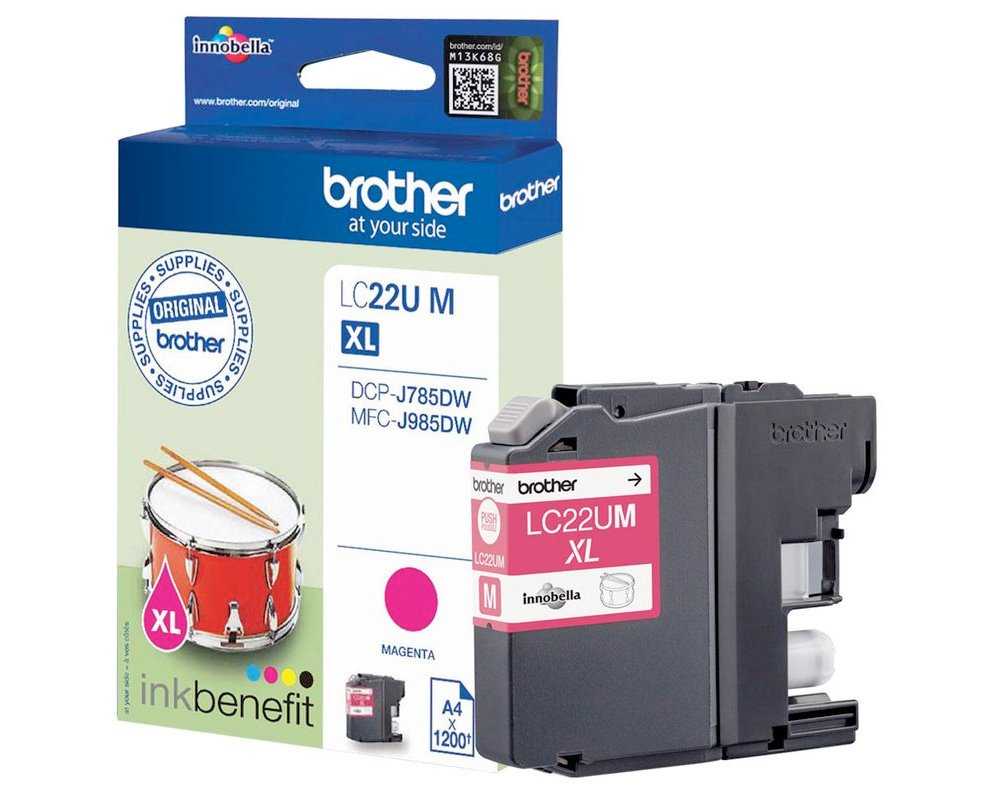Original Brother LC22UM Tinte Magenta