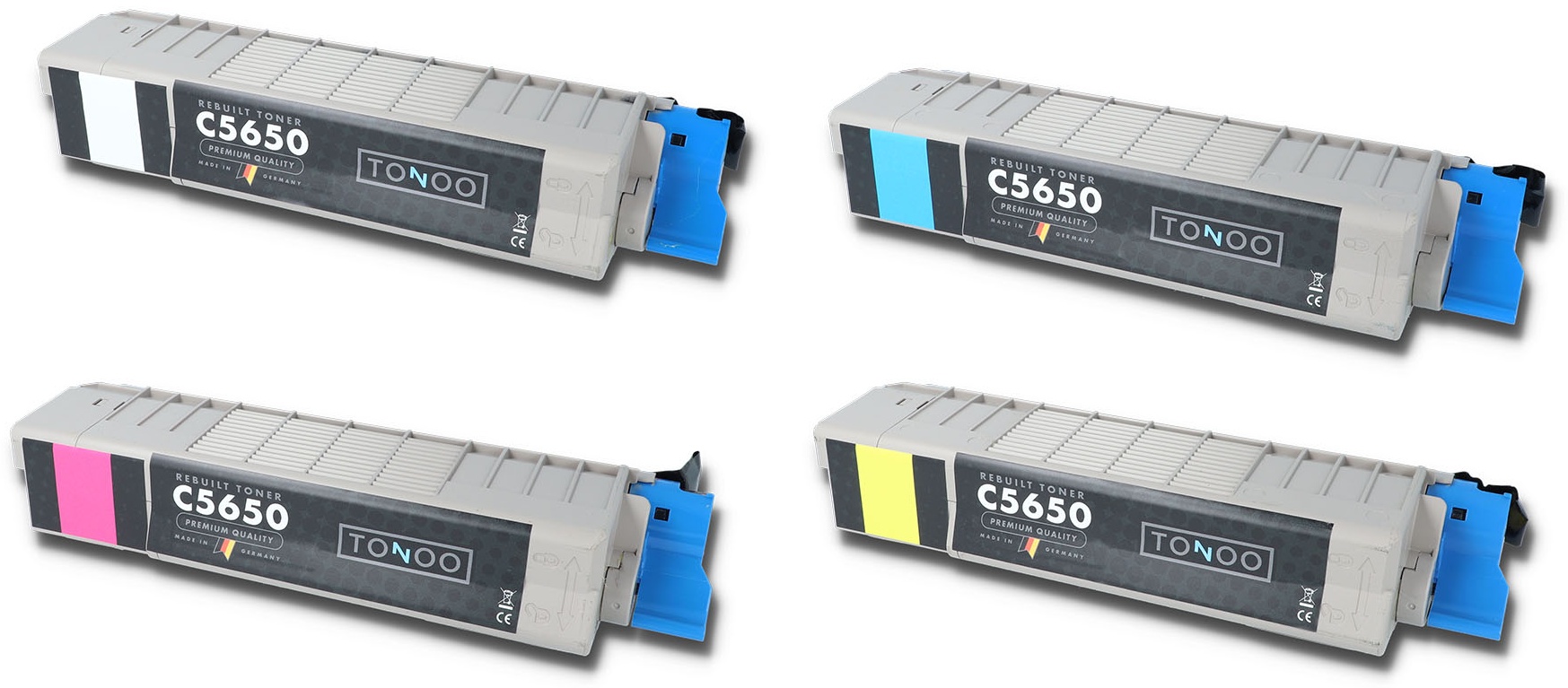 Tonoo® Toner ersetzt OKI C5650 | C5750 | Spar Set