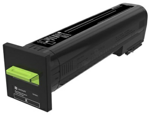Original Lexmark 72K0X40 Toner Gelb