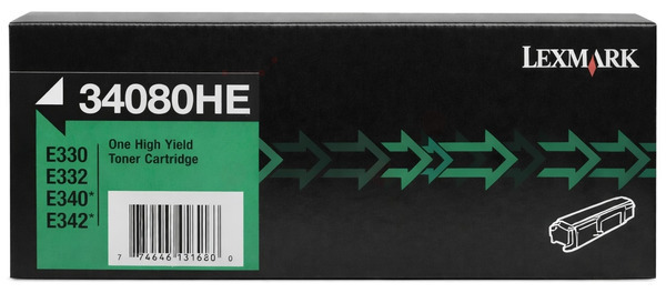 Original Lexmark 34080HE Toner Schwarz XL