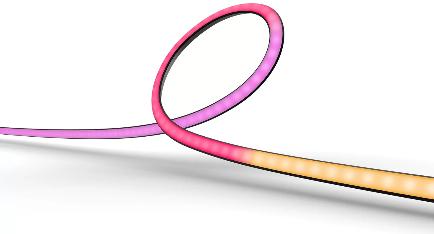 Philips Hue Play Gradient Lightstrip 55 Zoll LED-Streifen | Farbig | Schwarz