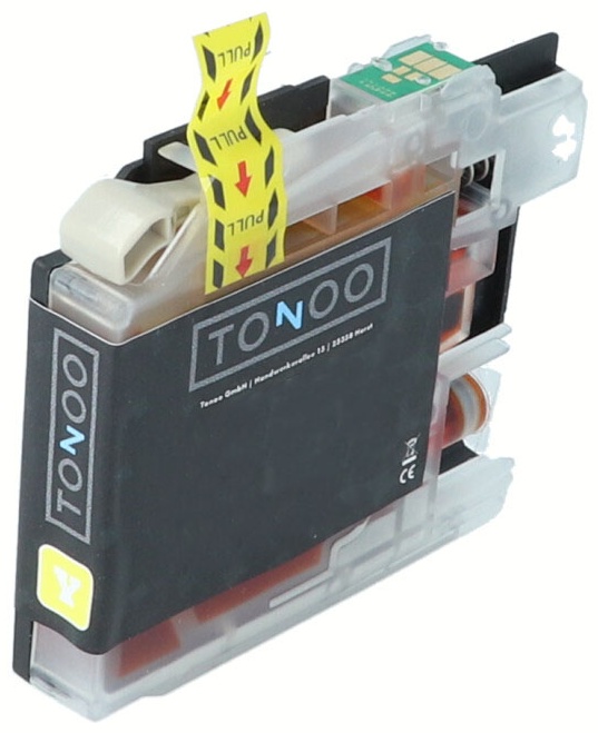 Tonoo® Tinte ersetzt Brother LC123Y Gelb