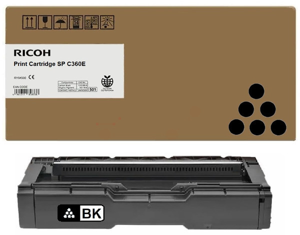 Original Ricoh Type SPC340E | 407899 Toner Schwarz