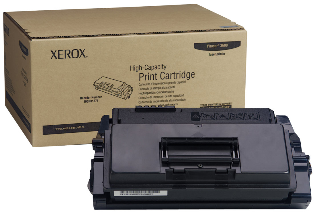 Original Xerox 106R01371 Toner Schwarz XL ( A-Ware )