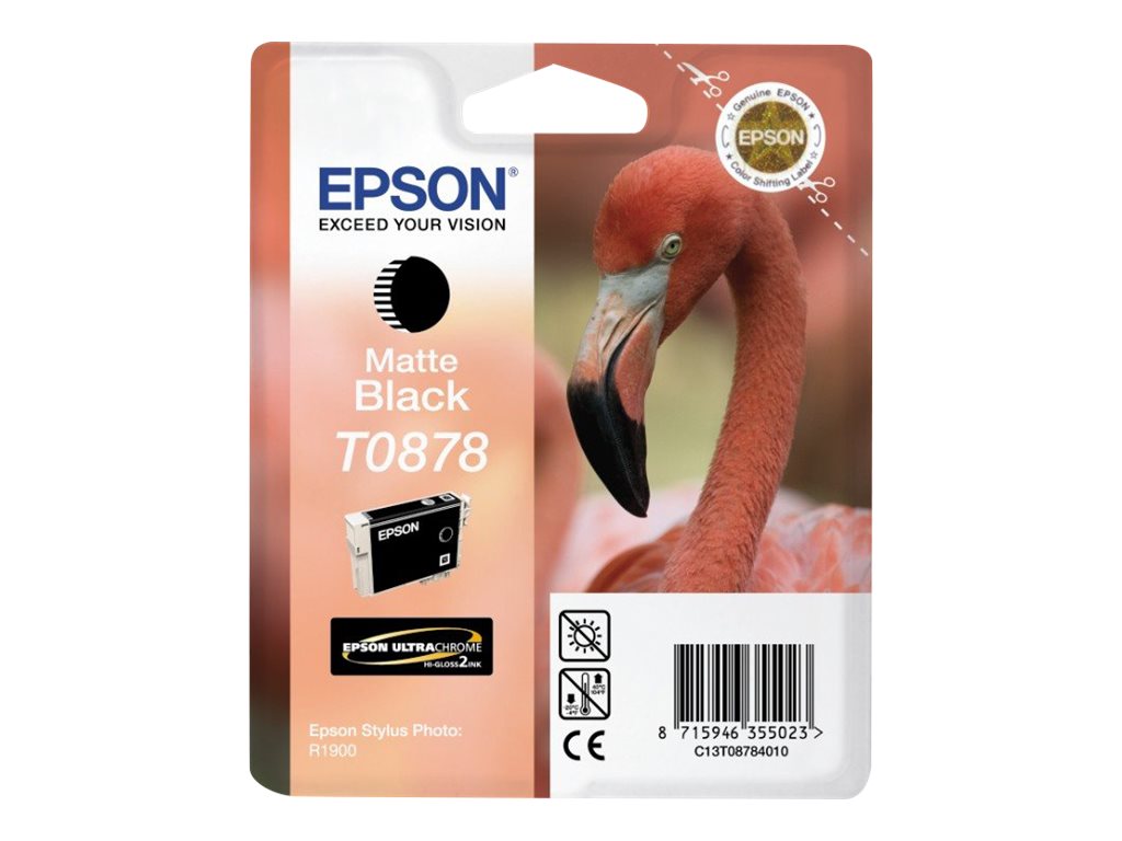 Original Epson T0878 | C13T08784010 Tinte Matt Schwarz ( 2025 )