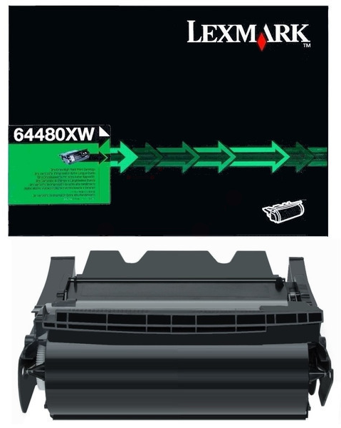 Original Lexmark  | 64480XW Toner Schwarz xl