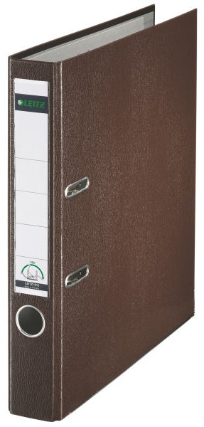 Leitz Ordner 1015 | DIN A4 | 5,2 cm | Braun