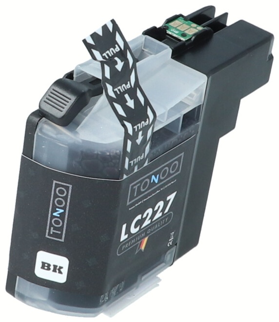 Tonoo® Tinte ersetzt Brother LC227XLBK Schwarz XL