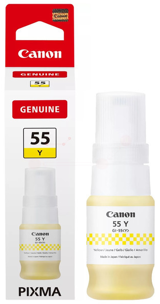 Original Canon GI-55Y | 6291C001 Tinte Gelb