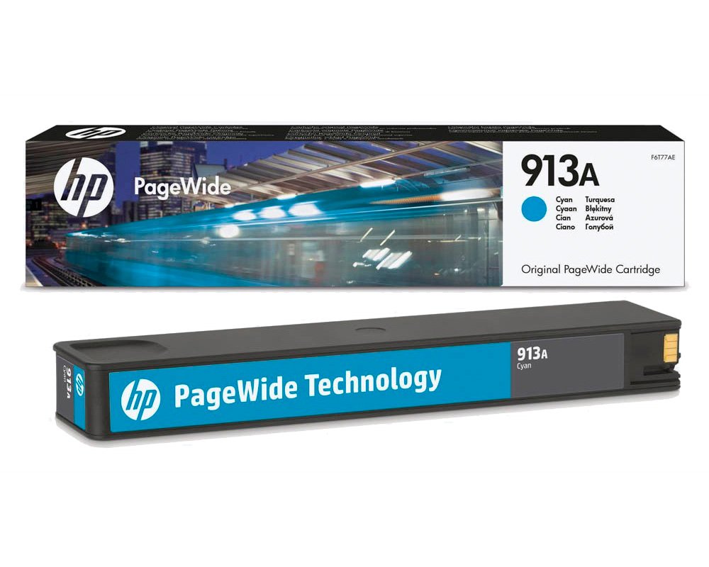 Original HP 913A | F6T77AE Tinte Cyan