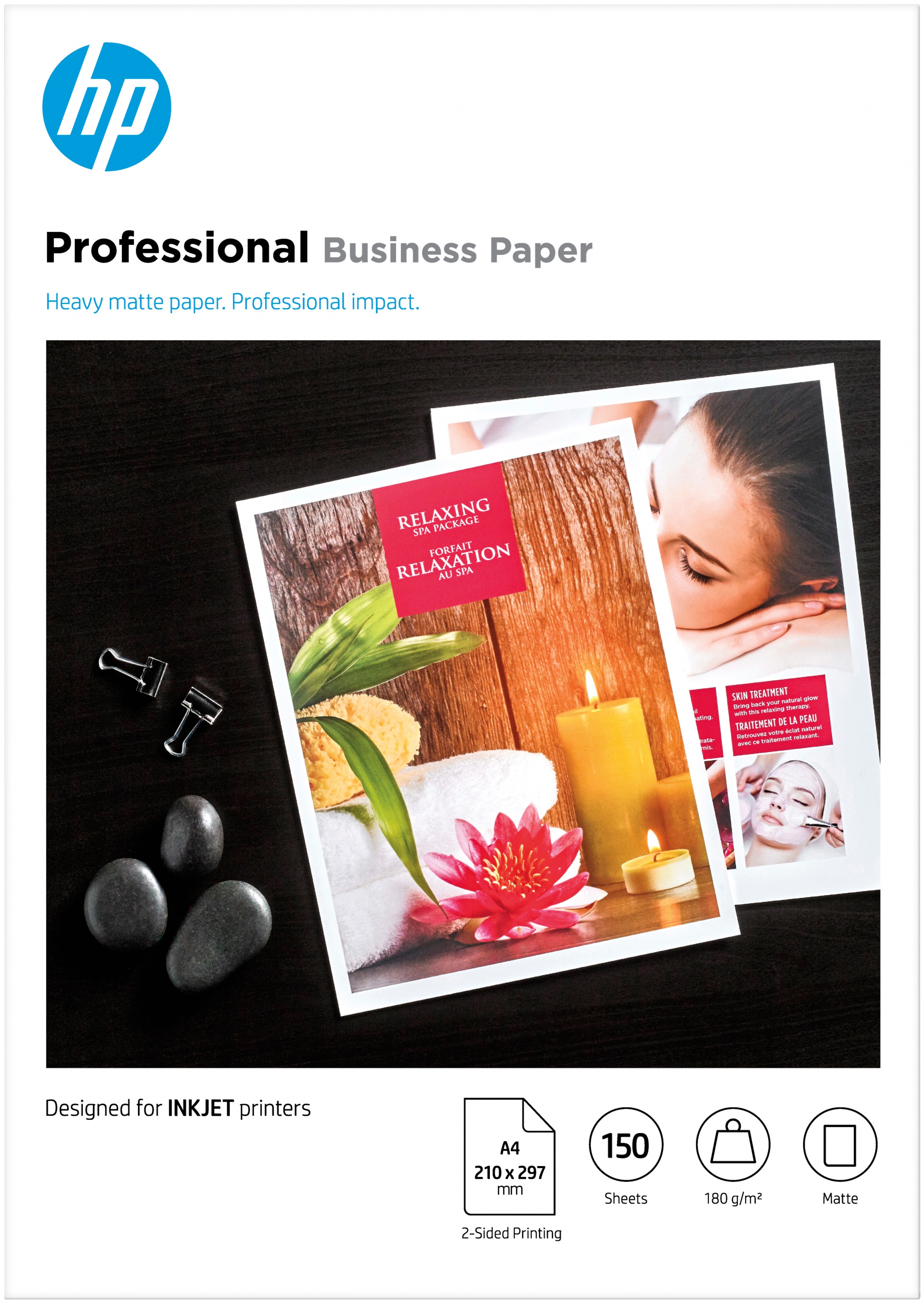 HP Fotopapier 7MV79A Matt | A4 | 180 g/m² | 150 Blatt