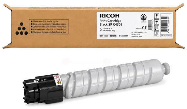 Original Ricoh 821094 | 821074 | 821204 | 821279 | TYPESPC430E | Toner Schwarz