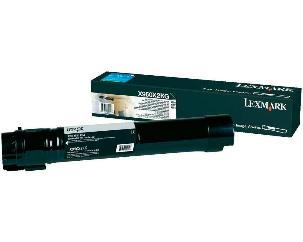 Original Lexmark X950X2KG Toner Schwarz