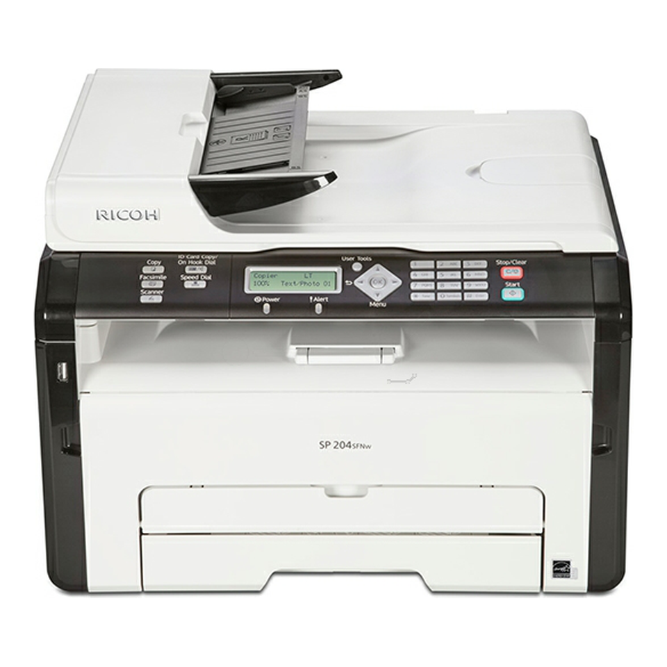 Ricoh Aficio SP 204 sfnw