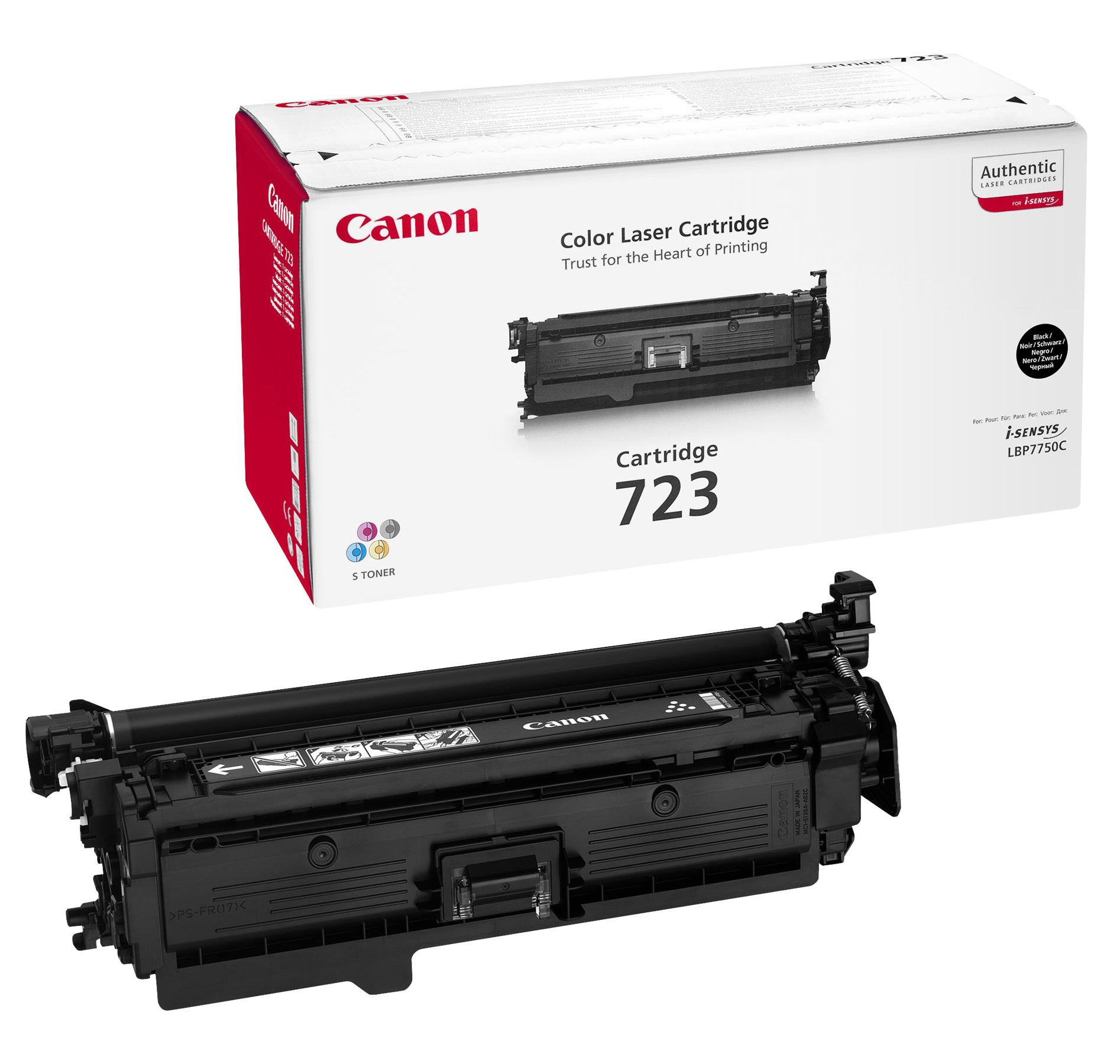 Original Canon 2644B002 | 723BK Toner Schwarz ( A-Ware )