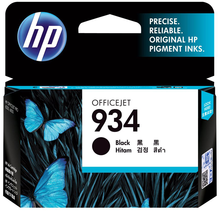 Original HP 934 | C2P19AE Tinte Schwarz