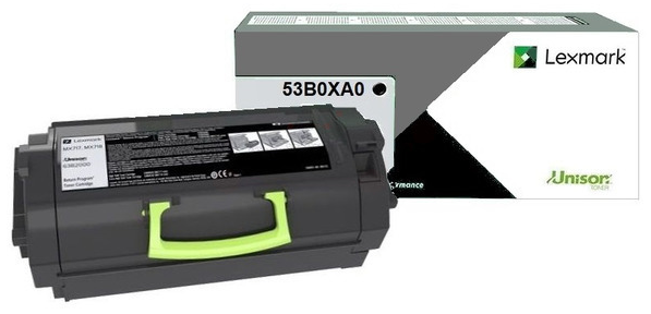 Original Lexmark 53B0XA0 Toner Schwarz
