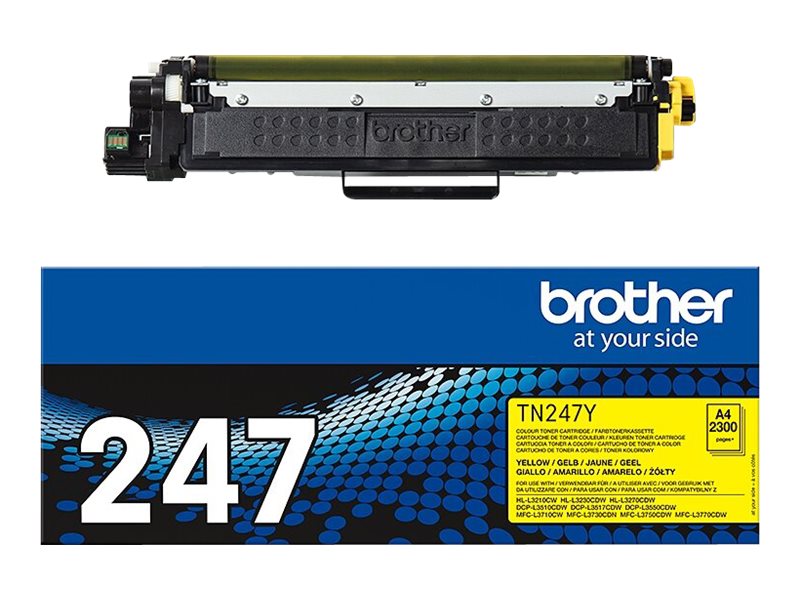 Original Brother TN247Y Toner Gelb XL