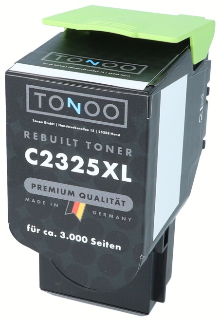 Tonoo® Toner ersetzt Lexmark C232HK0 Schwarz XL