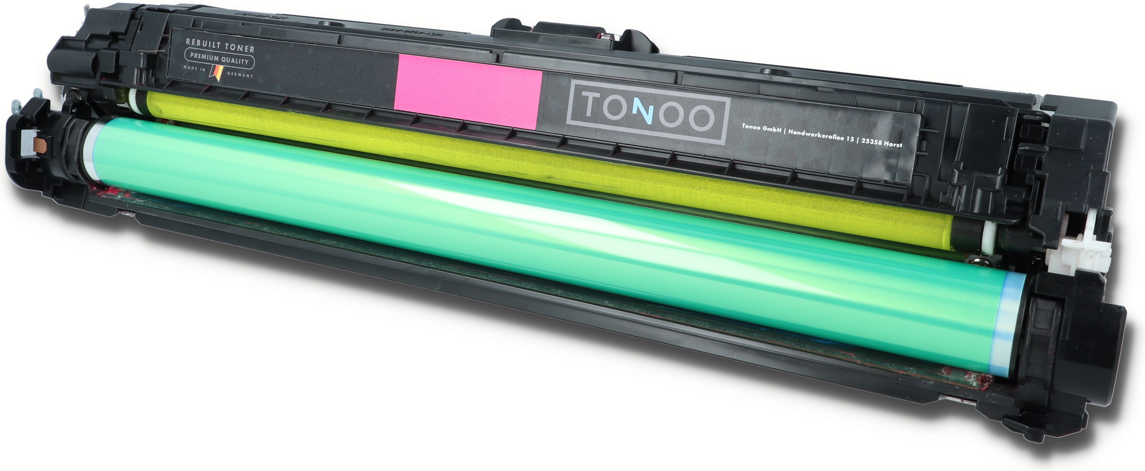 Tonoo® Toner ersetzt HP CE273A | 650A Magenta