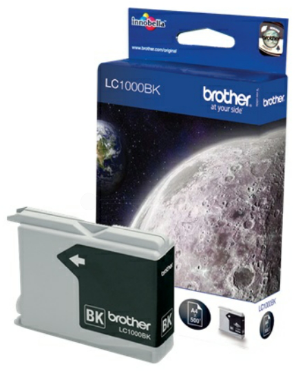 Original Brother LC1000BK Tinte Schwarz ( 01.2026 )