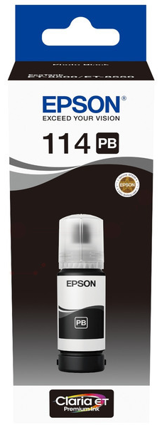 EPSON 114/T07B1  Foto schwarz Tintenflasche