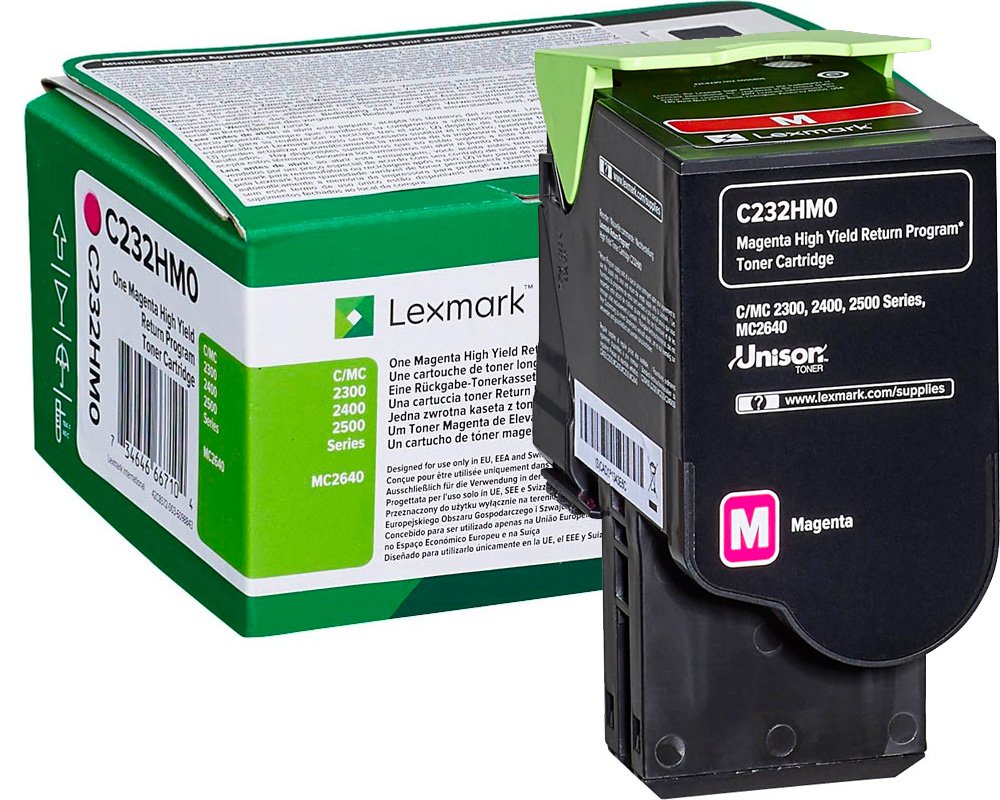Original Lexmark C232HM0 Toner Magenta XL