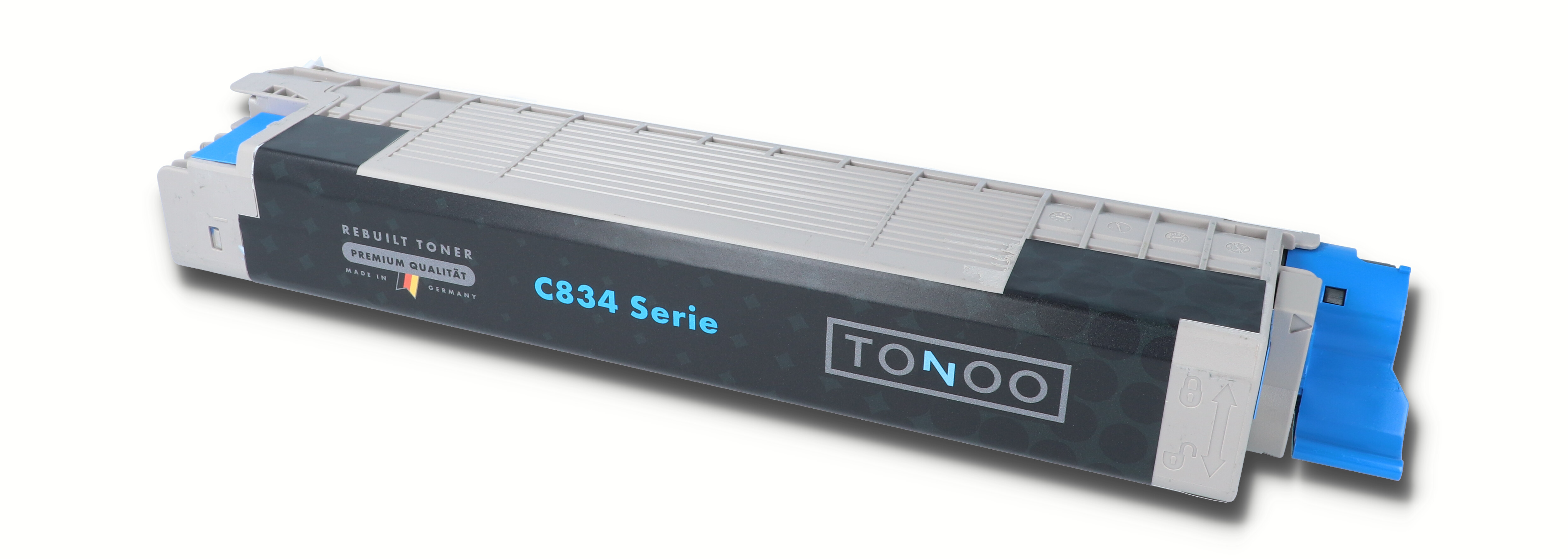 Tonoo® Toner ersetzt OKI 46861307 Cyan XL