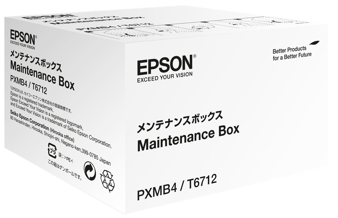 Original Epson T6712 | C13T671200 Resttintenbehälter