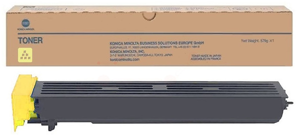 Original Konica Minolta TN713Y | A9K8250 Toner Gelb