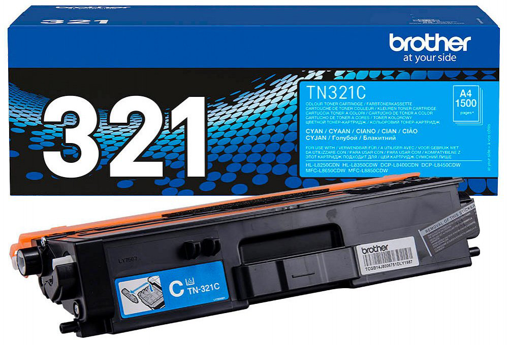Original Brother TN321C Toner Cyan