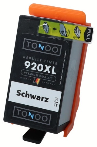 Tonoo® Tinte ersetzt HP 920XL | CD975AE Schwarz XL