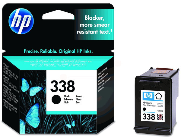 Original HP 338 | C8765EE Tinte Schwarz