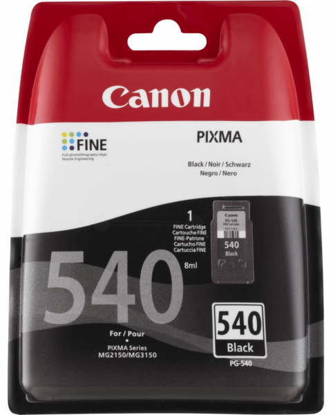 Original Canon 5225B005 | PG540 BK Tinte Schwarz