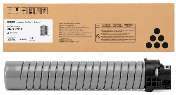 Original Ricoh Type C901 | 828302 Toner Schwarz