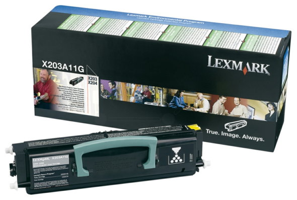 Original Lexmark X203A11G Toner Schwarz