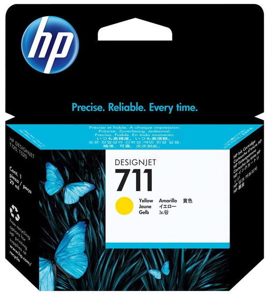 Original HP 711 | CZ132A Tinte Gelb